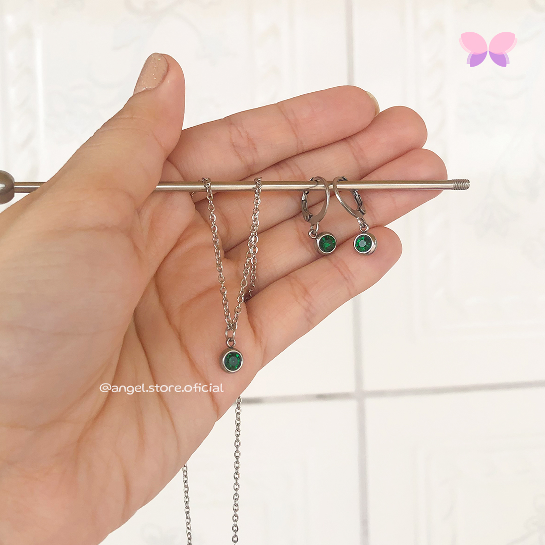 CONJUNTO PONTO DE LUZ VERDE