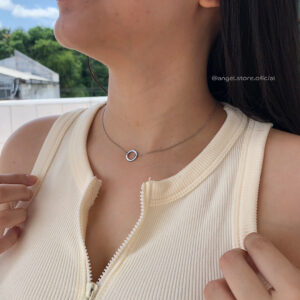 COLAR CIRCULO VAZADO