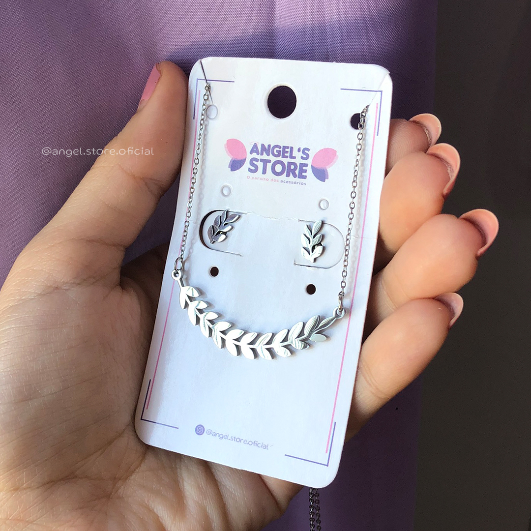 CONJUNTO RAMO DE FOLHAS