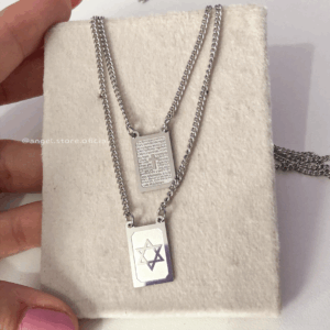 ESCAPULÁRIO ESTRELA DE DAVI