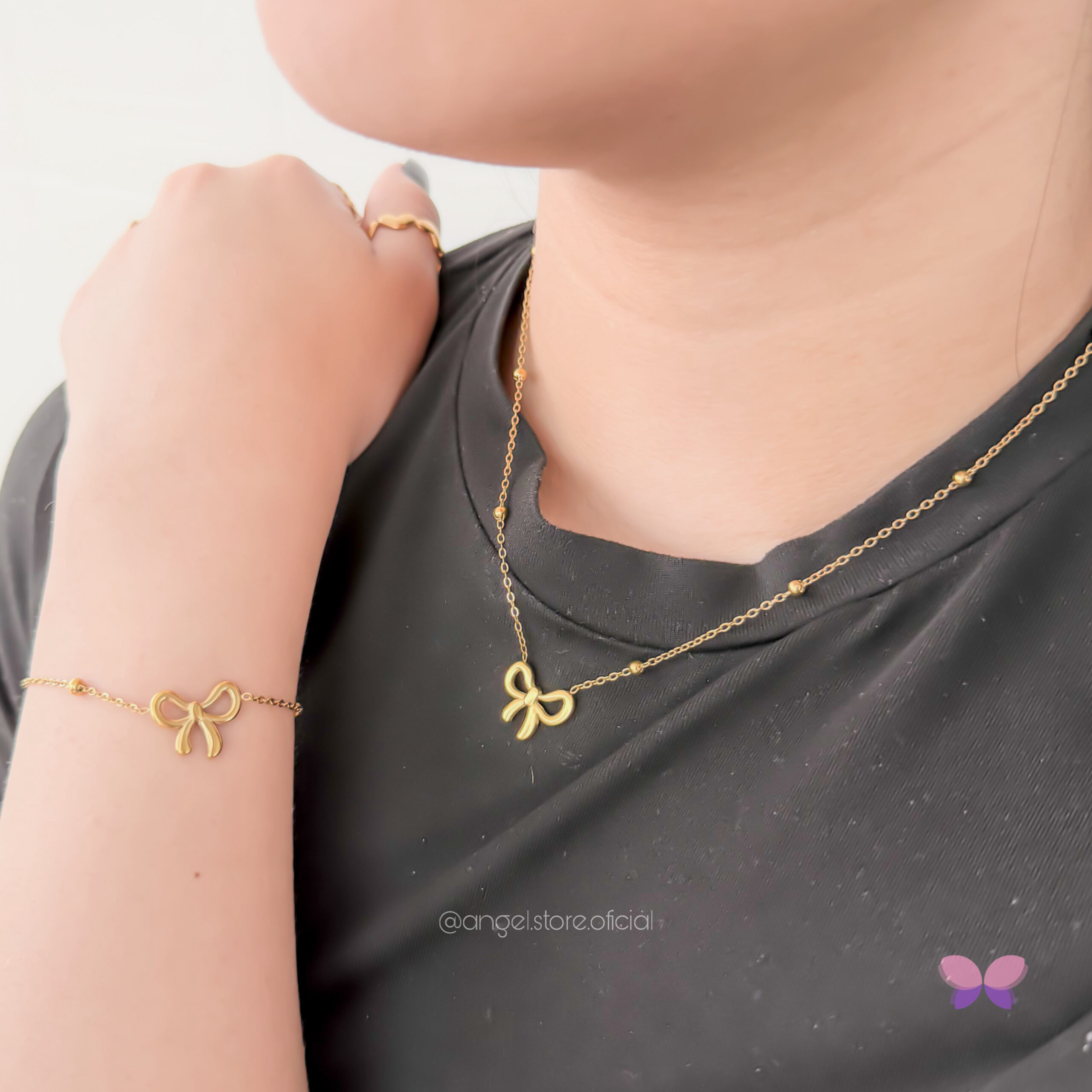 CONJUNTO LAÇO DOURADO - Imagem 2