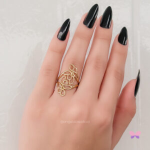 ANEL MOVIMENTO DOURADO