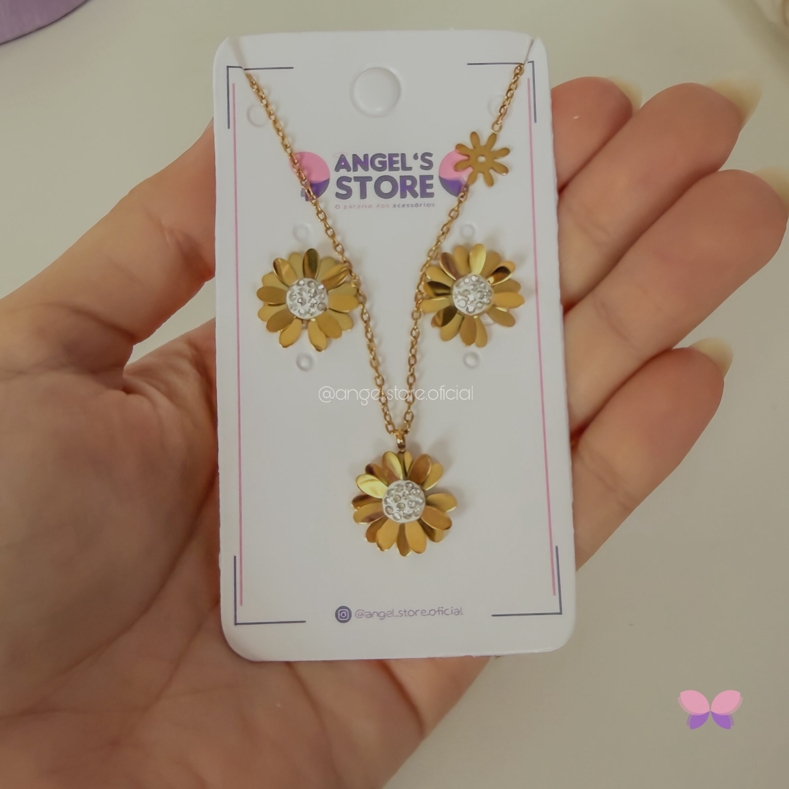 CONJUNTO MARGARIDA DOURADO - Imagem 2